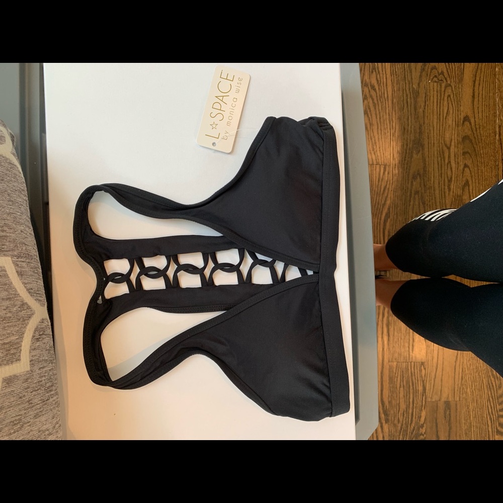 L*Space bikini top NWT
